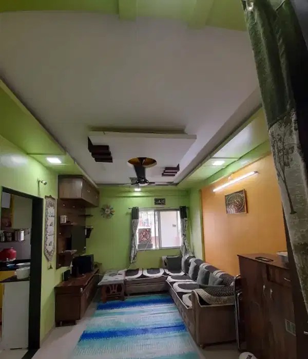 1 BHK - 1 Bathroom - 551 sqft 1bhk Tingre nagar