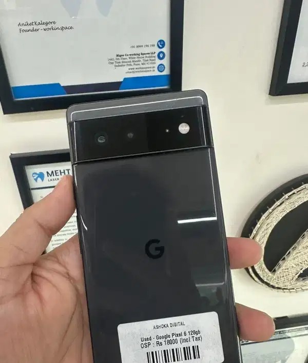 Google Pixel 6 Black 128gb