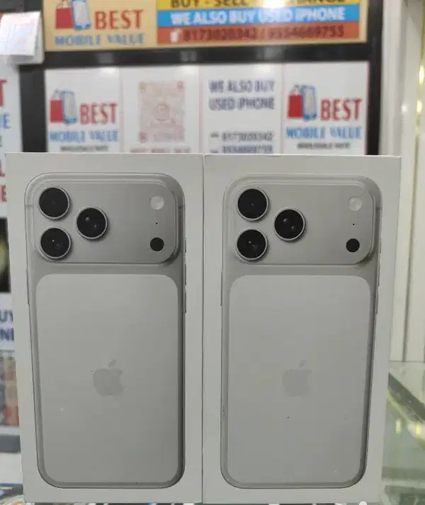 iPhone 17 Pro Max 256GB Non Active Box Pack Japan*Sabse Sasta*