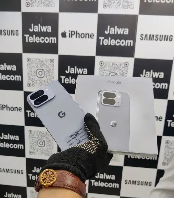 GOOGLE PIXEL 10 PRO FOLD 5G BLUE 12/256GB WITH BOX ND CABLE AVAILABLE