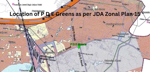111 SqYd E-Facing, JDA + RERA Approved Plot, on 200 ft, near Tonk Road