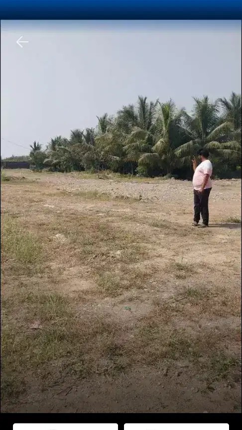 Uttan open plot along main road 8 gunt 2cr..