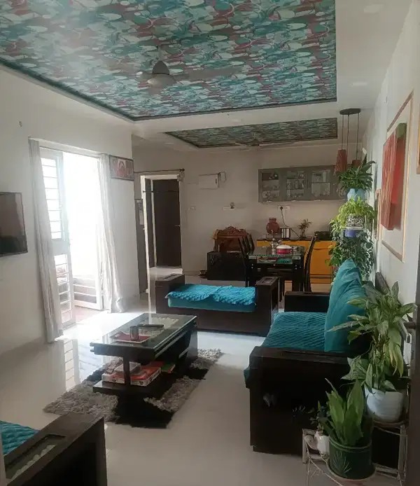 2 BHK - 2 Bathroom - 1193 sqft Big carpet 2bhk for sale nice society and surrounding