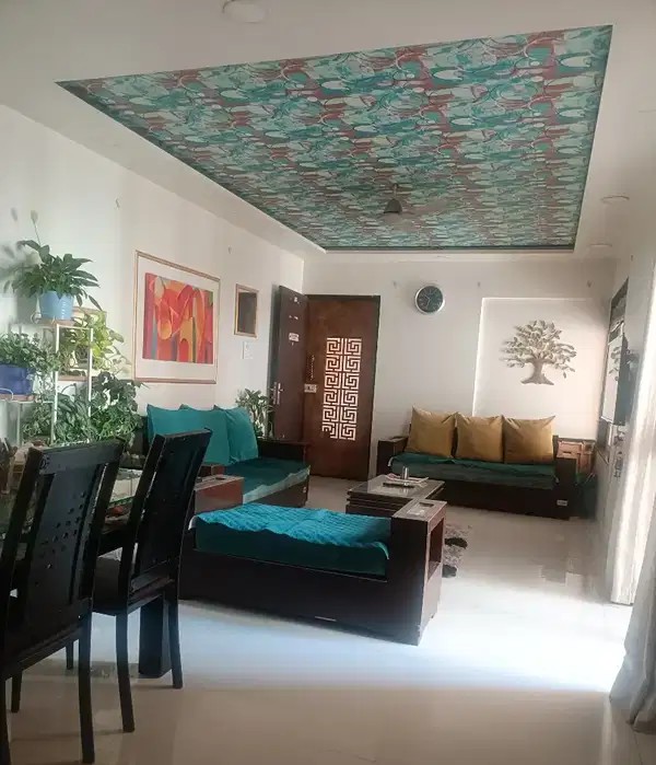 2 BHK - 2 Bathroom - 1193 sqft Big carpet 2bhk for sale nice society and surrounding