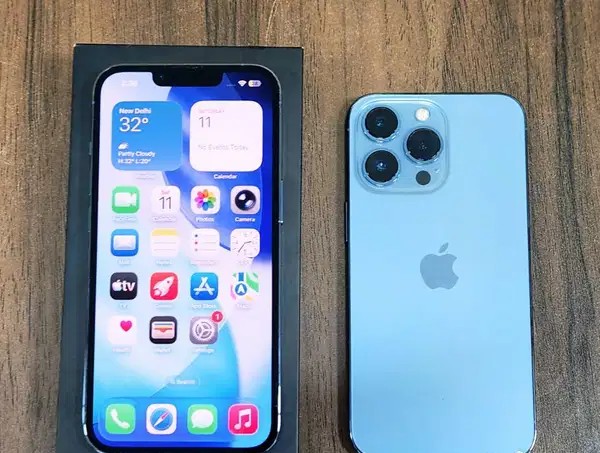 iPhone 13 Pro 256GB Storage Sierra Blue Color Excellent Condition.